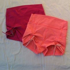2 Lululemon shorts